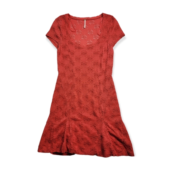 Free People Daisy-Eyelet Dress - Picture 2 of 10